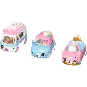Shopkins Cutie Car S3 3 Pack-Asst 1 Childrens Toy