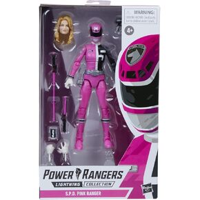 Power Rangers Lightning Collection S.P.D. Pink Ranger 6-Inch Premium Collectible Action Figure Toy with Accessories