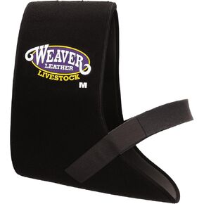 Weaver Leather Livestock Cattle Neck Sweat, Black, Large