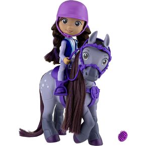Breyer Piper's Pony Tales Set Doll and Pony Set ، Piper + Spark ، Rider 6 بوصة قابلة للتطبيق وحصان 7 بوصات للعب الإبداعي ، Toy for Boys & Girls 3+