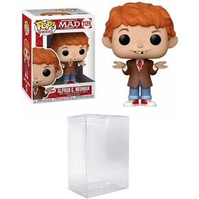 Alfred E. Neuman (MAD TV) Funko Pop! TV: Bundle with EcoTEK Pop Protector