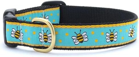UP Country Bee Dog Collar ، Small (9 " - 15") ، عرض ضيقة 5/8 " in Kuwait