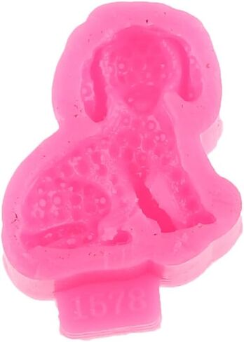 Angel Wings Cute Dog Shape Silicone Mold Big Ear Dog Resin Mold Soap Mold DIY Epoxy Resin Casting Molds in Saudi Arabia