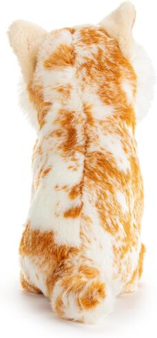 DEMDACO Orange and White Cuddly Maine Coon Cat Children's Plush Stuffed Animal in Saudi Arabia