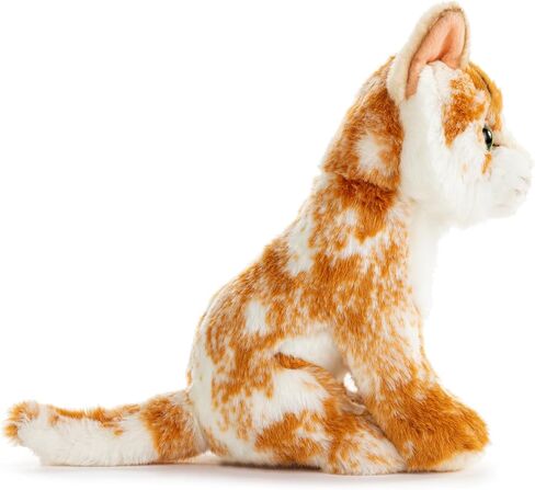 DEMDACO Orange and White Cuddly Maine Coon Cat Children's Plush Stuffed Animal in Saudi Arabia