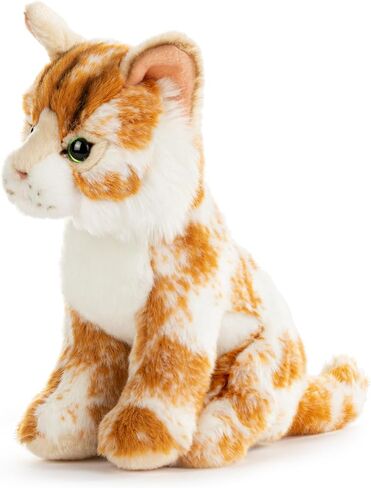 DEMDACO Orange and White Cuddly Maine Coon Cat Children's Plush Stuffed Animal in Saudi Arabia