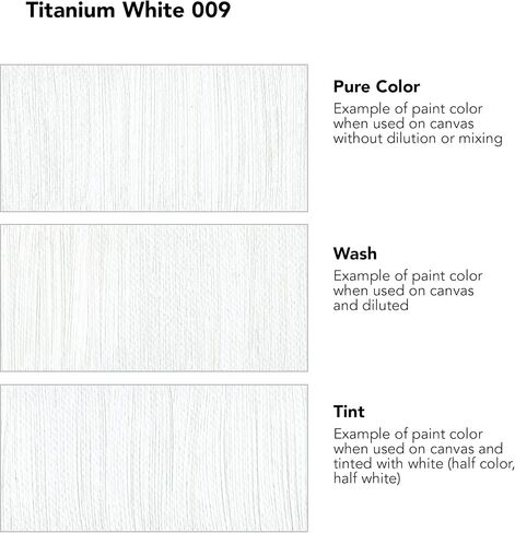 Daler Rowney Georgian Oil Paint Titanium White 225ml Tube - Art Paints for Canvas Paper and More - Oil Painting Supplies for Artists and Students - Artist Oil Paint for Any Skill Set in Saudi Arabia