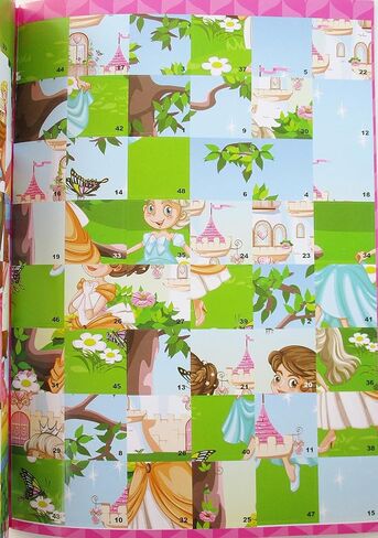 Making the Grade Sticker Puzzle Book with 4 Puzzles and 2 Coloring Pages (Princess) in Saudi Arabia
