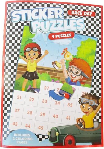 Making the Grade Sticker Puzzle Book with 4 Puzzles and 2 Coloring Pages (Princess) in Saudi Arabia