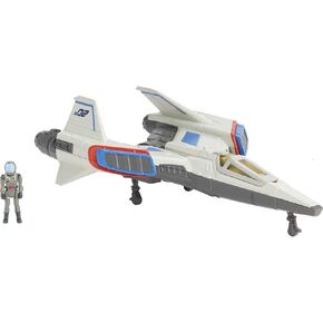 Mattel Disney and Pixar Lightyear Hyperspeed Series Mini Action Figure & Toy Vehicle Set, Buzz Lightyear & XL-02 Spaceship