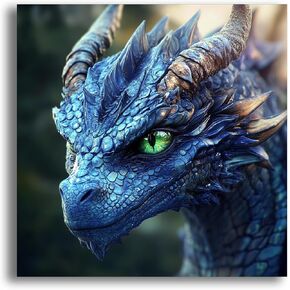 LOMSIOY DIY 5D Diamond Art Kits for Adults, Dinosaur Diamond Painting Kits for Beginner, Animals Diamond Art with Round Full Drill Rhinestone Crafts Gem Arts for Home Wall Decor 12x12 inch