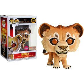 Funko Pop The Lion King 2019 Simba Flocked BoxLunch Exclusive Vinyl Figure