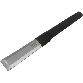 Arno 467887 Solid Steel French Timber Framing Slick Chisel 25 mm (1 Inch) Wide x 12 Inches Long RC 58-60 PVC Dipped Handles