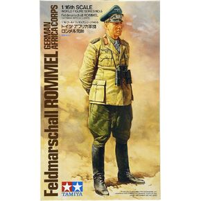 TAMIYA 300036305-1:16 WWII Figure Field Marshal Rommel Africa, Medium