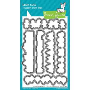 Lawn Cuts Custom Craft Die-Simply Celebrate Winter