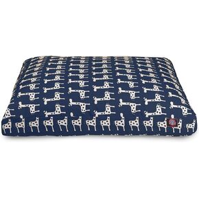 Majestic Pet Stretch Navy Large Rectangle Pet Bed