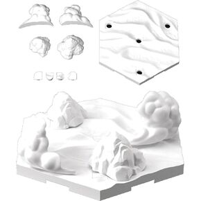 Hobby Bandai - 30 دقيقة بعثات - #03 تخصيص قاعدة المشهد (Snowfield Ver.) 30 مم 1/144 مجموعة طراز