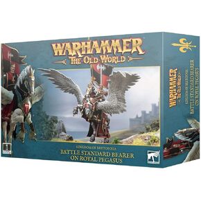 Warhammer Games Workshop The Old World: Kingdom of Bretonnia - Battle Standard On Royal Pegasus