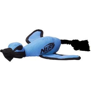 Nerf Dog Large Nylon Launching Duck, Green