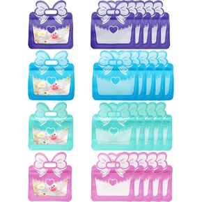 الحكم 20 PCS القوس أكياس الهدايا مع مقبض حقائب جيدة للحلوى ، ملفات تعريف الارتباط ، الوجبات الخفيفة ، حفل زفاف ، دش الطفل ، حفل عيد ميلاد الحفلات
