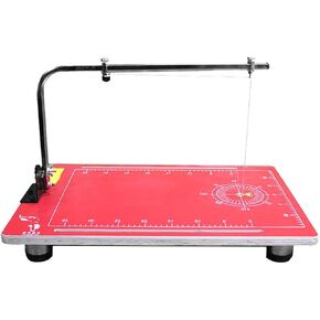 INTBUYING 110V Hot Wire Foam Cutter Table with Foot Pad 36W Thermal Vertical Foam Cutting Machine Hot Wire Cutter for Styrofoam, Sponge, EPE, Ribbon, KT Board