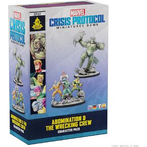 Atomic Mass Games Marvel: Crisis Protocol Abomination & Wrecking Crew Character Pack - Criminal Syndicate Expansion, Tabletop Superhero Game, Ages 14+, 2 Players, 90 Minute Playtime, Made