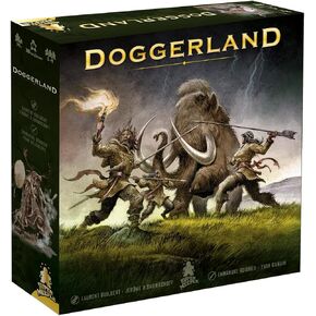 Doggerland | Heavy Strategy Board Game for 14+ | Prehistoric Worker-Placement Game | 1 to 4 Players | 90 Minutes