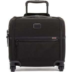 TUMI - Alpha Compact 4 Wheeled Brief - Laptop Bag for Commuting & Travel - Rolling Briefcase & Computer Bag - Use as Carry On