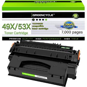 greencycle Compatible Toner Cartridge Replacement for HP 05A CE505A Work with Laserjet P2035 P2035N P2055DN P2030 P2050 P2055D P2055X 2055D Printer (Black, 2-Pack)