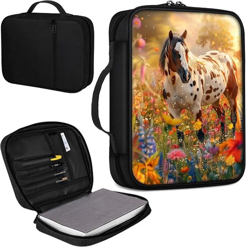 Bible Cover, Carrying Book Case Church Bag Bible Protective PU Leather Bible Covers with Handle and Zippered Pocket, for Standard and Large Size Bible 10.1x7.5x2 in,Lighthouse Beacon Clouds in Kuwait