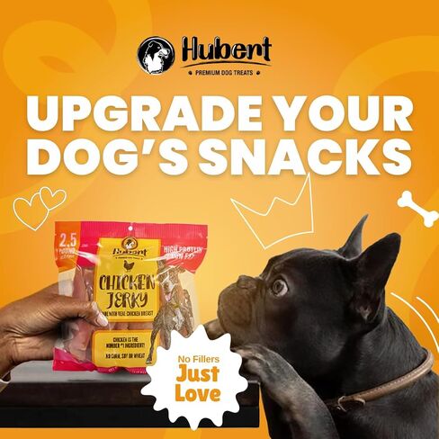 Hubert Pet Gourmet 5-in-1 Large Pork Hide Kabobs – Quad Flavor Chews in a 10-Piece Bag, 10" Chews for All Dog Sizes, 1.8 lb Pack in Saudi Arabia