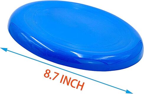 ألعاب Sand Beach ، Jumbo 8 "ألعاب Flying Disc للبالغين ، لعبة قرص ساحة رياضية لإكسسوارات الشاطئ في الهواء الطلق ، الفناء الخلفي ، العشب ، الحديقة ، Flying Ring Gift Girls ، Stocking Stocker (8 Pack) in Kuwait