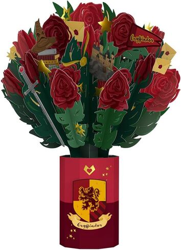 Lovepop Everyday Pop-Up Harry Potter Paper Flower Bouquet for Her and Him - Hedwig Flower Buds Bouquet for Boys, Girls, Men, Women - 12" Bouquet - Blank Note Card Included in Saudi Arabia