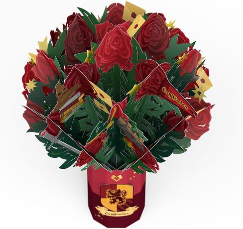 Lovepop Everyday Pop-Up Harry Potter Paper Flower Bouquet for Her and Him - Hedwig Flower Buds Bouquet for Boys, Girls, Men, Women - 12" Bouquet - Blank Note Card Included in Saudi Arabia