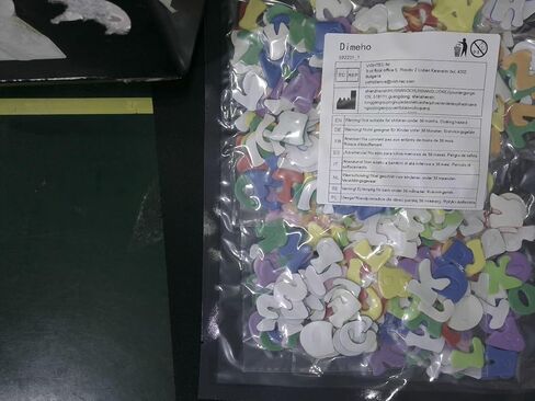 ملصقات رسائل الرغوة للحرف اليدوية ، 650 PCS ملصقات رغوة أبجدية صغيرة ، ملصقات ملصقات ملصقات A-Z ALPHABET ، مستلزمات الفنون الفنية لزخارف قرص DIY (0.79 بوصة) in Kuwait