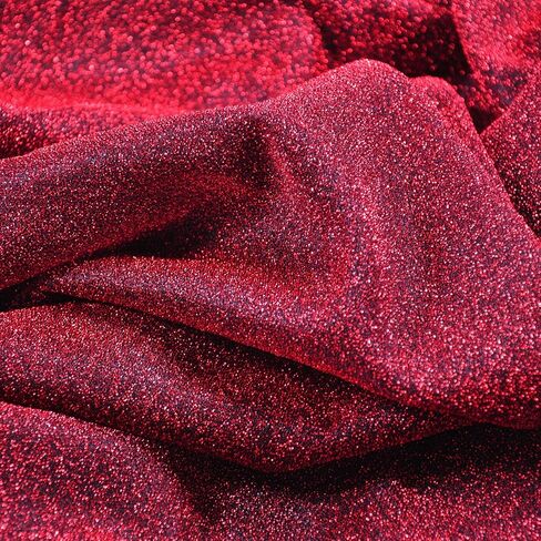 Glitter Netting Fabric by The Yard Width 58Inches Entelare (Green 1yard) in Kuwait