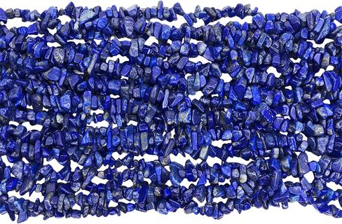 Fekuar 66" Irregular Tumbled Fluorite & Amethyst Chip Beads for Jewelry Making, Healing Crystal Drilled Loose Bead Strand DIY Craft Supplies, 5-8mm in Saudi Arabia
