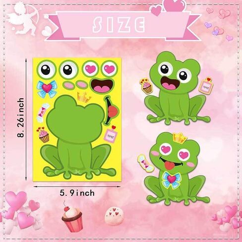 St Patrick Stickers for Kids - 27 Sheets Make Your Own Shamrock Stickers for Gift Decor, Makea Animal Face Stickers for Irish Lucky Party Favors Crafts School Classroom Activity Rewards for Kids in Saudi Arabia