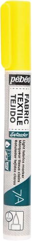 Pebeo 7A Marter Fabric Marker, 1 mm, Black in Saudi Arabia