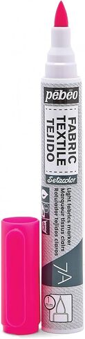 Pebeo 7A Marter Fabric Marker, 1 mm, Black in Saudi Arabia