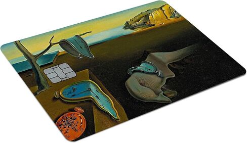 Credit Card Skin (Pack of 2!) - Matte Sleek Vinyl Material - Classic Artwork - Debit/Credit Card Sticker Cover - Card Skins with Chip - Durable & Waterproof (Scream) in Saudi Arabia