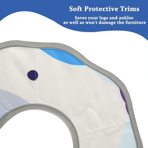 BARKLESS Soft Cones for Medium and Large Dogs After Surgery, Protective Dog Surgery Collar to Prevent Licking, Adjustable Cone of Shame Alternatives (Grey, L) in Saudi Arabia