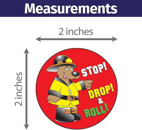 ZOCO - Buckle Up Sticker Roll (400 Count) - Seat Belt Safety - Positive Message Stickers - Kids Giveaways Bulk - 2 Inch Round in Kuwait