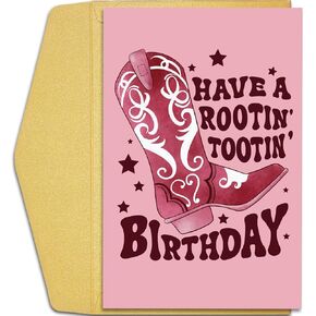 Qiliji To My Bestie Poem Birthday Card for Her, Sentimental Floral Birthday Card for Bestie Female Friends, Heartfelt Happy Birthday Card for Best Friend BFF Sister Soulmate