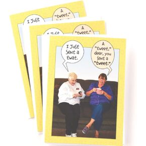 SHADE TREE GREETINGS Women's Funny Adult Birthday Greeting Card (5" x 7") by Smart Alex | 3 Pack + 3 Envelopes (Little Birdie)