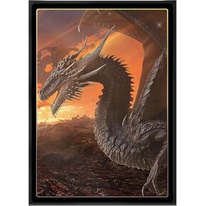 100 PS Black Trading Cards Sleeve,Soft Plastic Sleeves for Cards Fit for Baseball, Yugioh, Magic, TCG, Sport, Prevent Card Bending, Scratching, Waterproof, Dustproof
