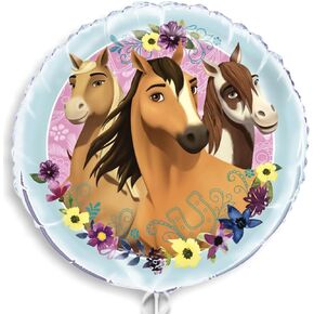 Spirit Riding Free Foil Balloon - 18" | Silver | 1 Pc
