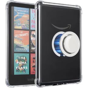 CoBak Clear Case for All-New Kindle Paperwhite 12th Gen 2024 (7") & Kindle Colorsoft Signature Edition (7") - Lightweight, Scratch-Proof Silicone Back Cover
