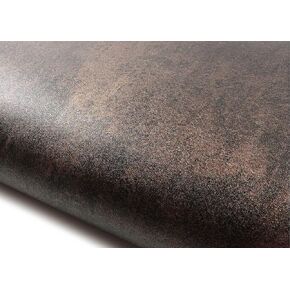 قشر Roserosa والعصا PVC Faux Metal Telfive Wallpaper الذي يغطي عداد أعلى الرف بطانة Mg265 (2.00 قدم × 6.56 قدم)
