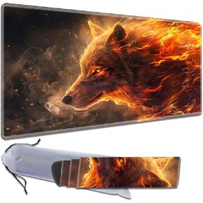 MTG Playmat, Smooth Surface Game Play Pad MTG TCG 24 x 14 inch with Storage Bag, Non-Slip Mouse Pad Card Fighting Game, Bathymedusa